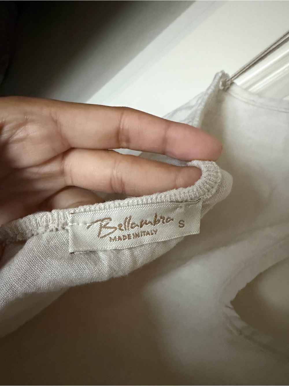 Bellambra Cream Linen Maxi Dress - Picture 3 of 4